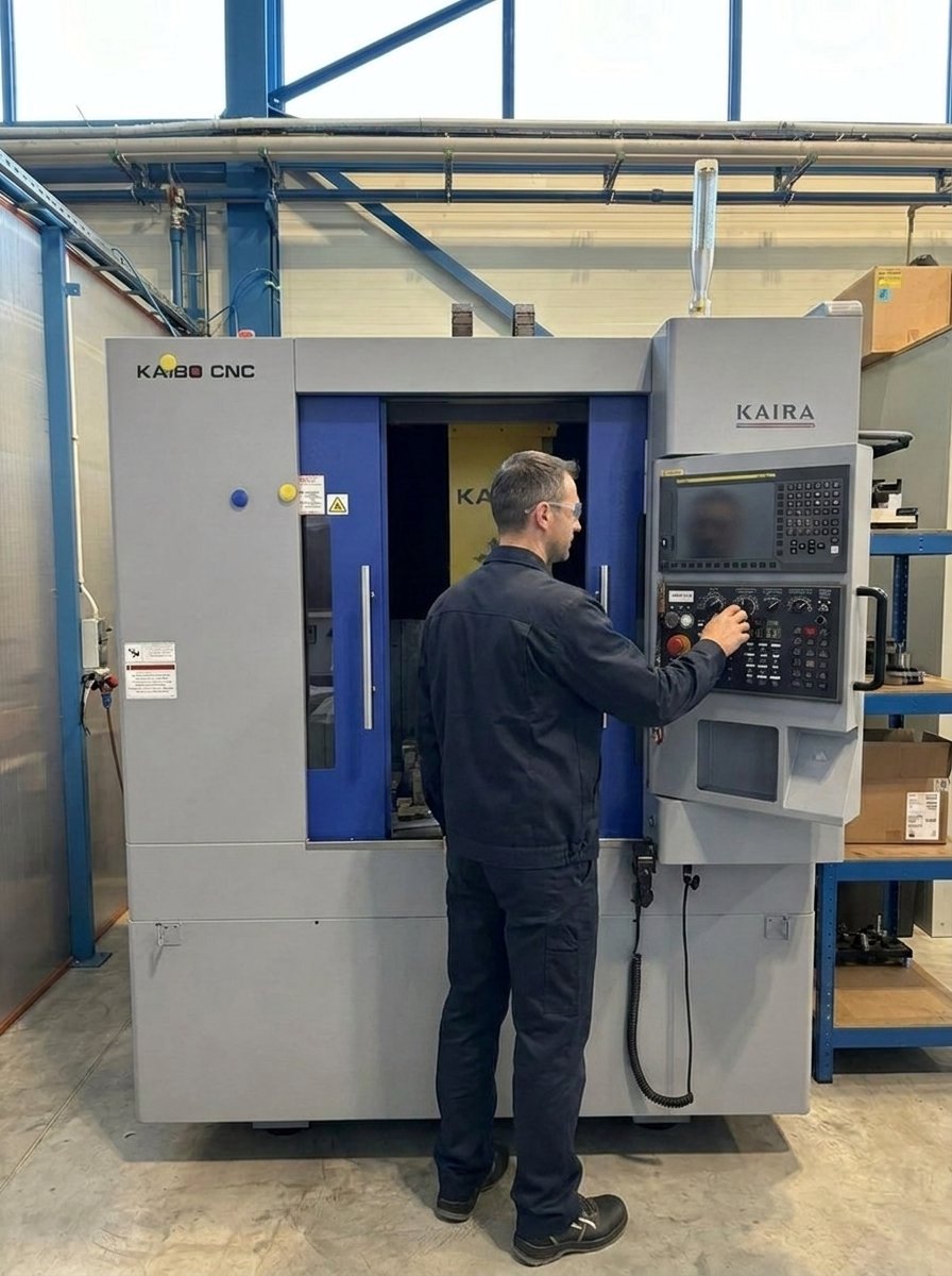 CNC milling/engraving machine, 3-axis Kaibo DC-6060A, ANITEX tool shop, Lgota plant